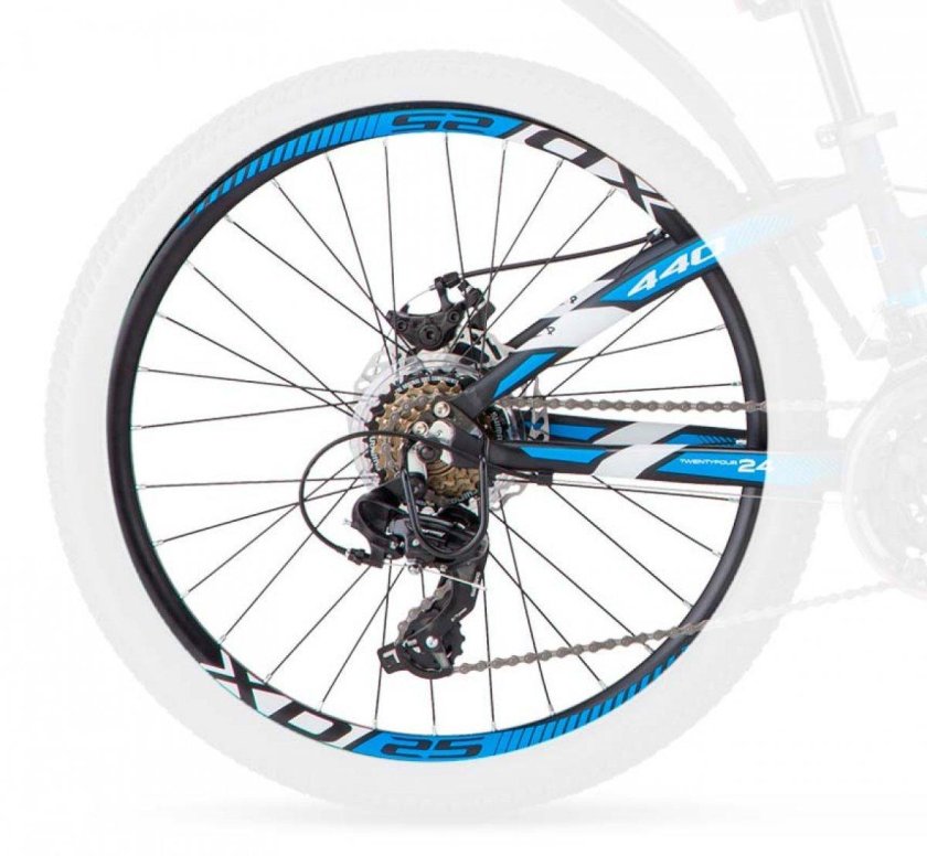 Колесо заднее стелс 24