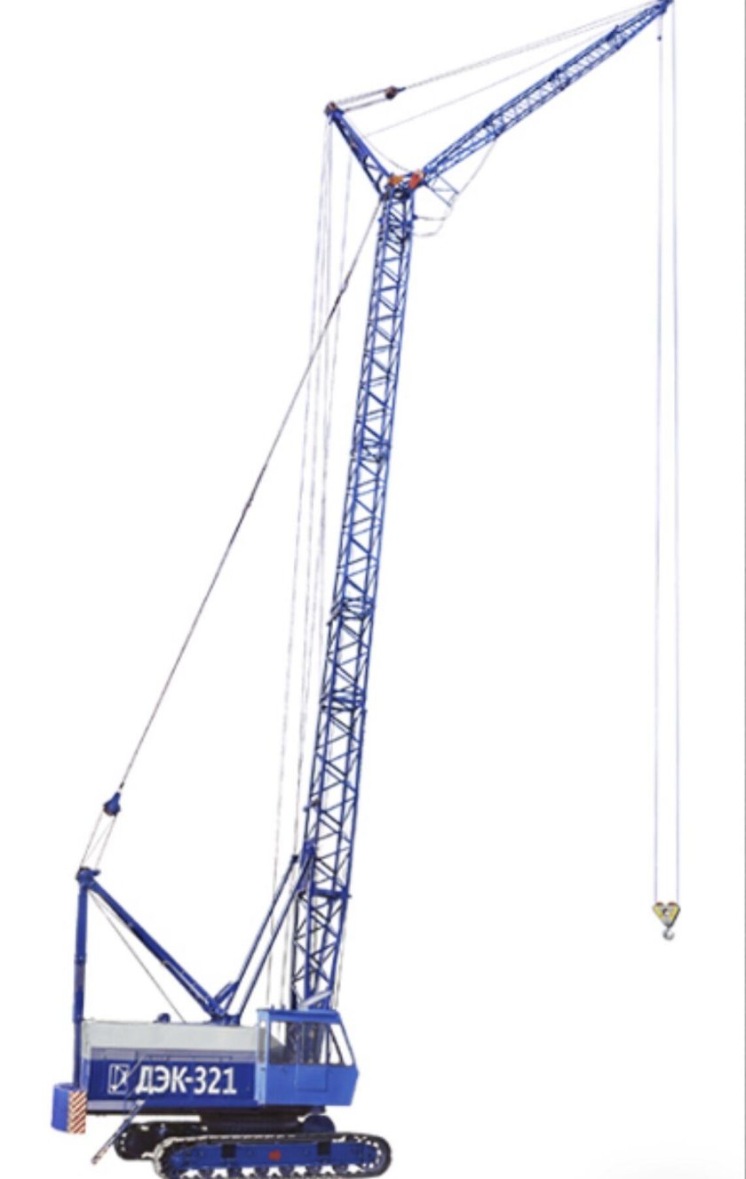 Кран самоходный гусеничный ДЭК-321