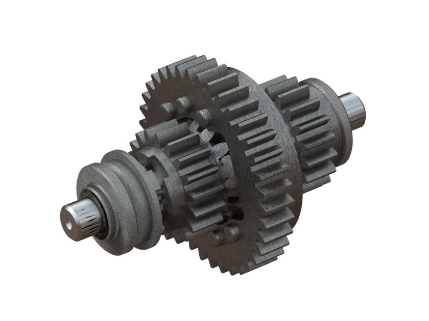 Скаут т-18 дифференциал в сборе