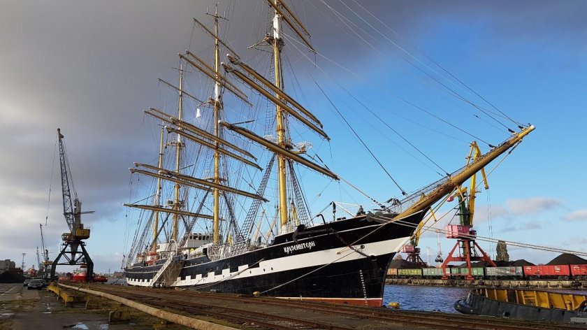 Барк Седов Калининград