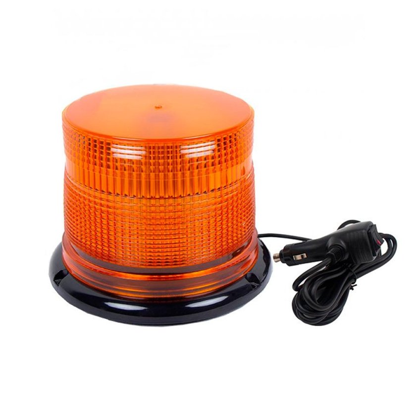 Маяк проблесковый оранжевый 24в