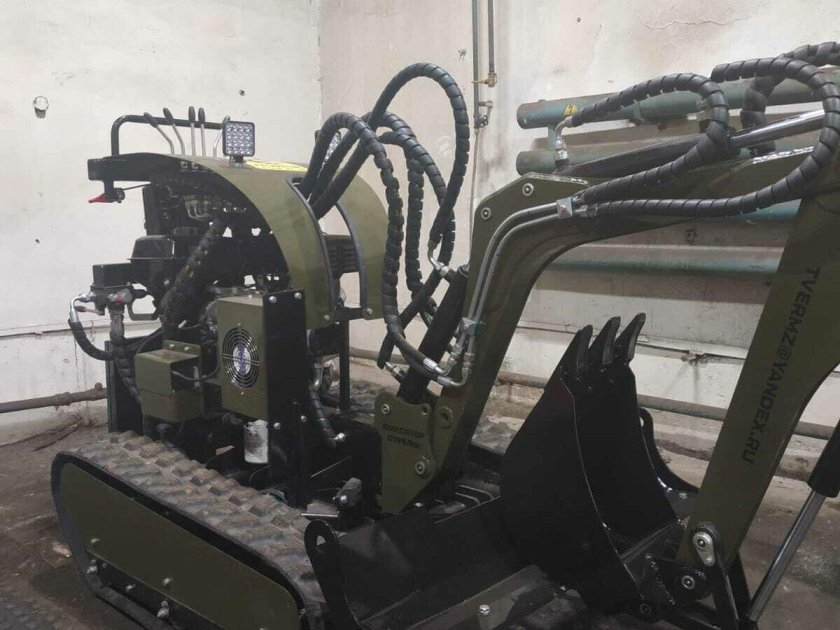 Гусеничные экскаваторы