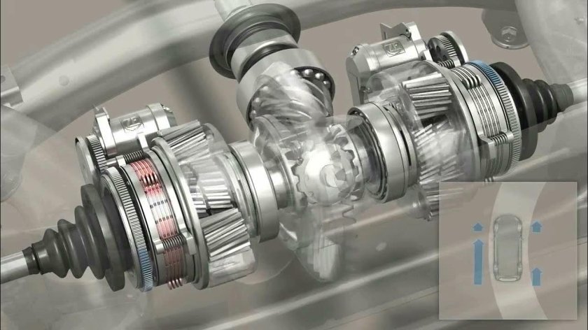 Дифференциал автомобиля передний привод