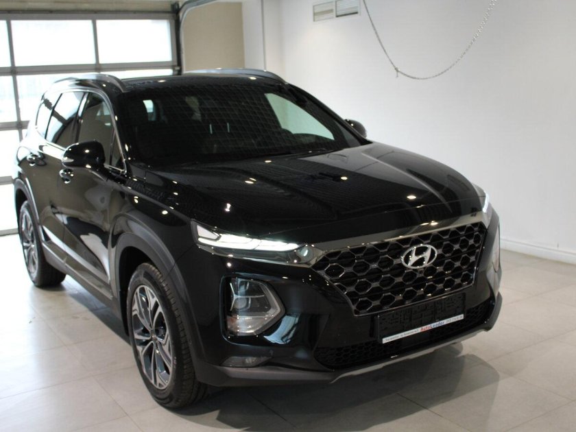 Hyundai Santa Fe 2020 черный