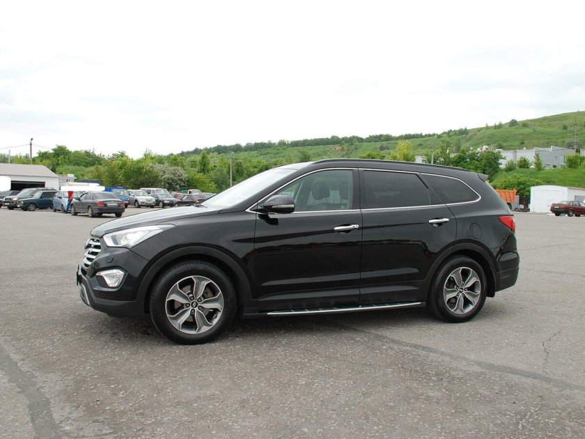 Hyundai Santa Fe черный