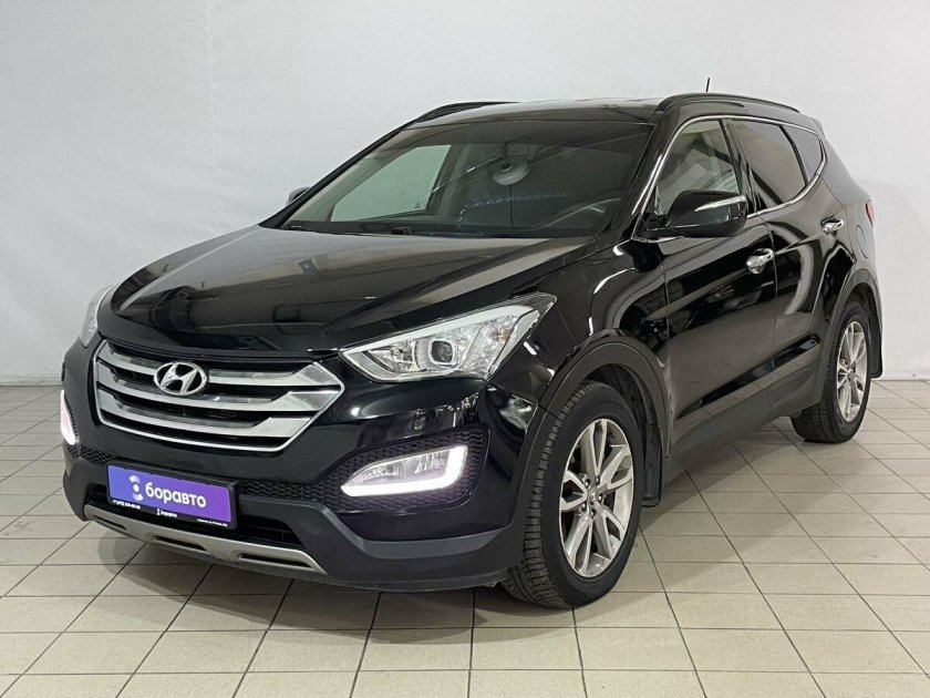 Хендай Санта Фе серый