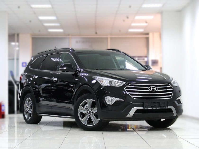 Хендай Санта Фе 2014 черный