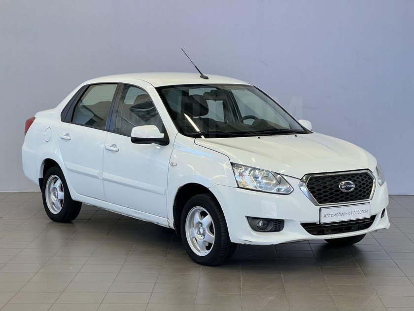 Белый датсун он до