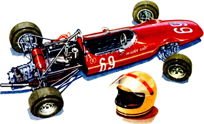 Гоночный москвич г-5