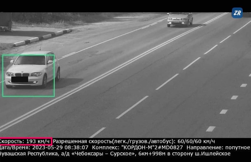 Камера на скорость