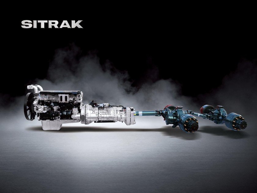 Ситрак 6х4 тягач
