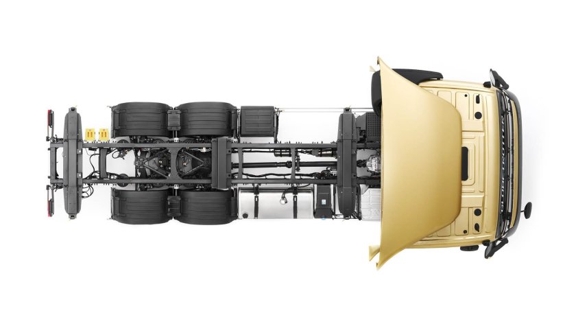 Шасси у Volvo a25d