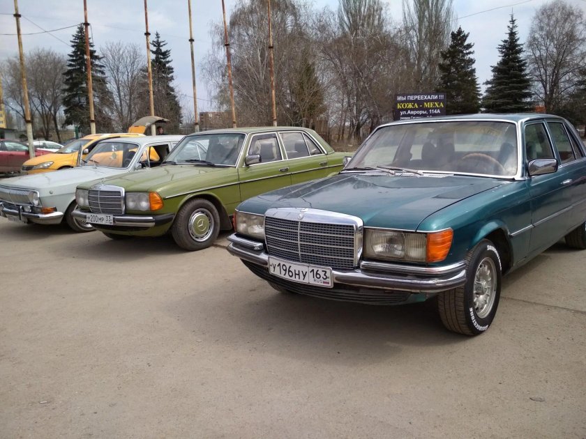 Мерседес Высоцкого модель w116