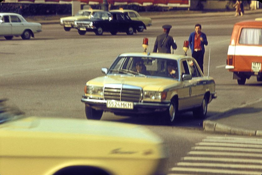 Mercedes-Benz w123 милиция СССР