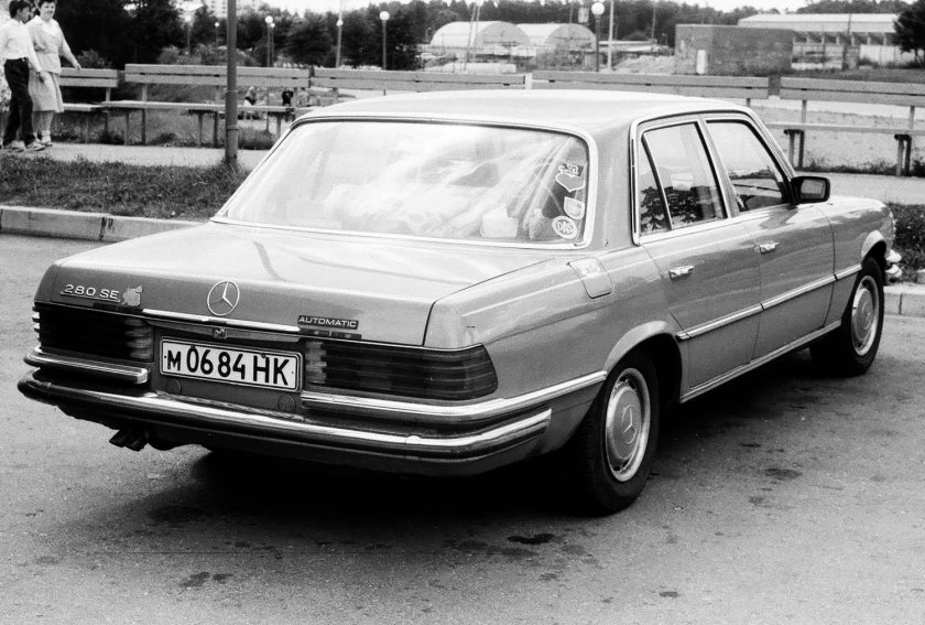 Mercedes-Benz w116 СССР