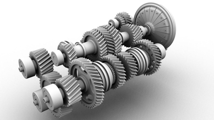 3d model gearbox st90