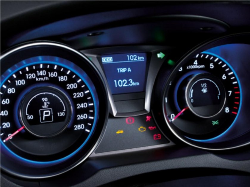 Приборная панель Hyundai Coupe