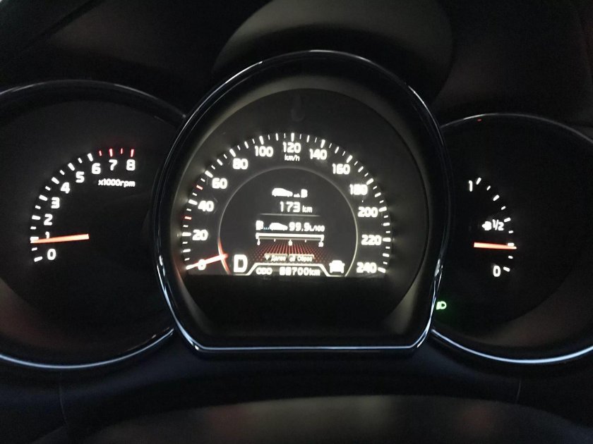 Приборная панель supervision Kia