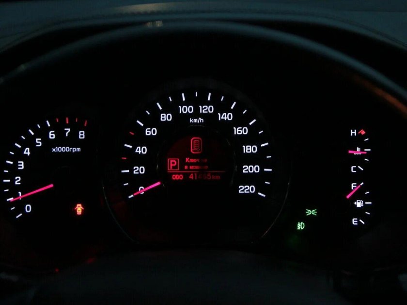 Панель supervision Kia Rio 3