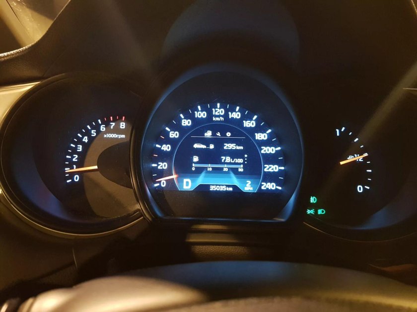 Kia Ceed приборная панель supervision
