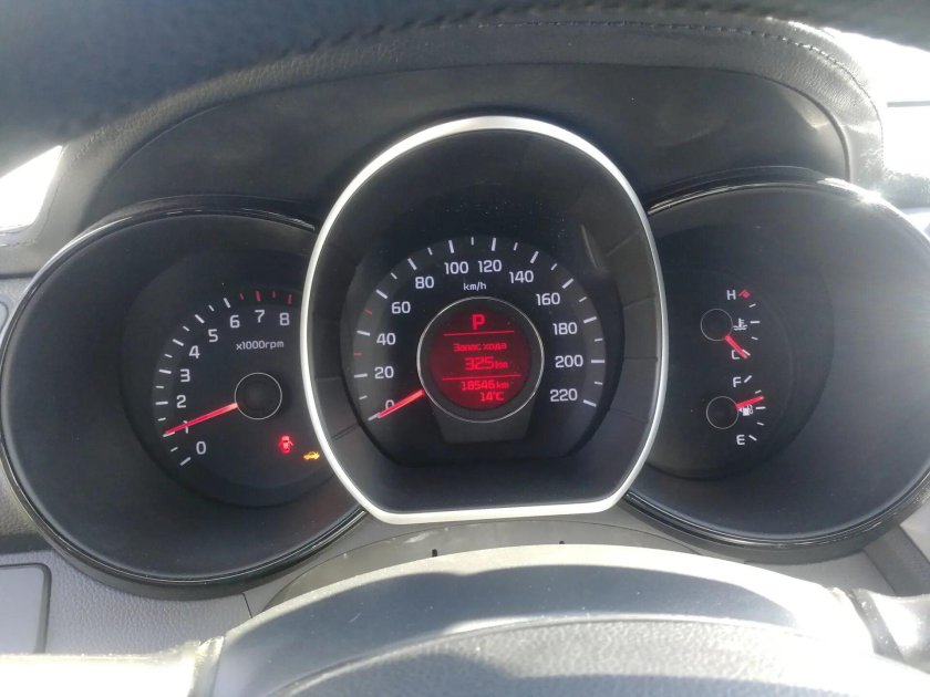 Приборка supervision Kia Rio 3