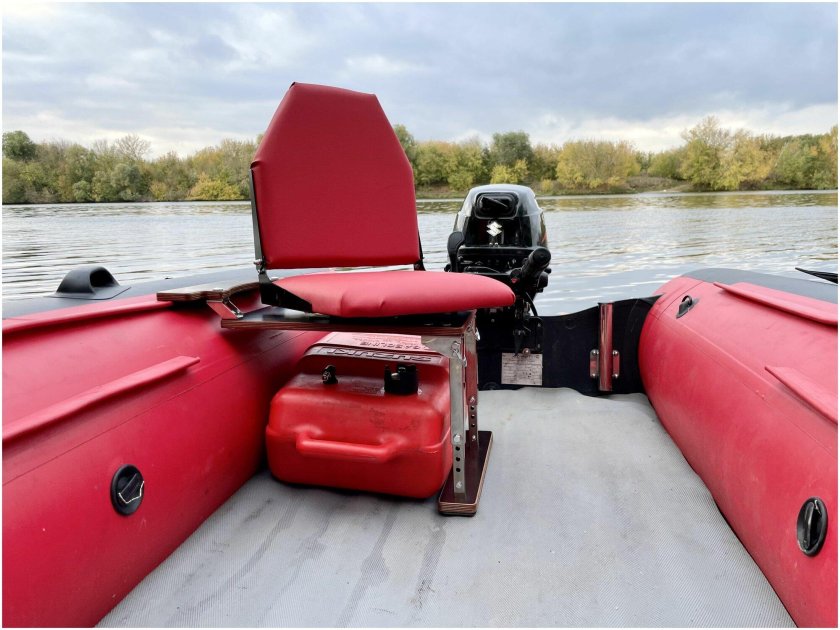 Кресло в лодку ПВХ полный комплект с занижением