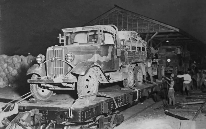 Грузовики второй мировой войны