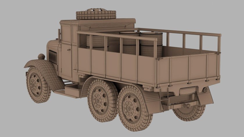 Грузовик krupp l3h163