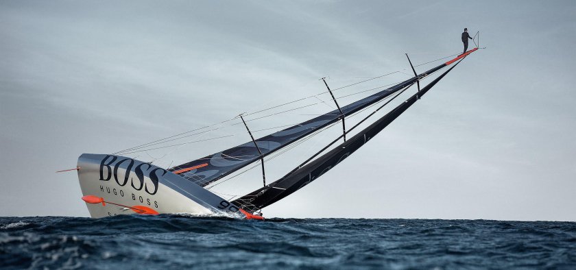 Парусная яхта Хуго босс