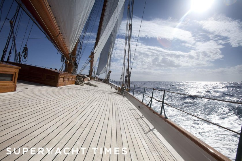 Крузенштерн Барк палуба