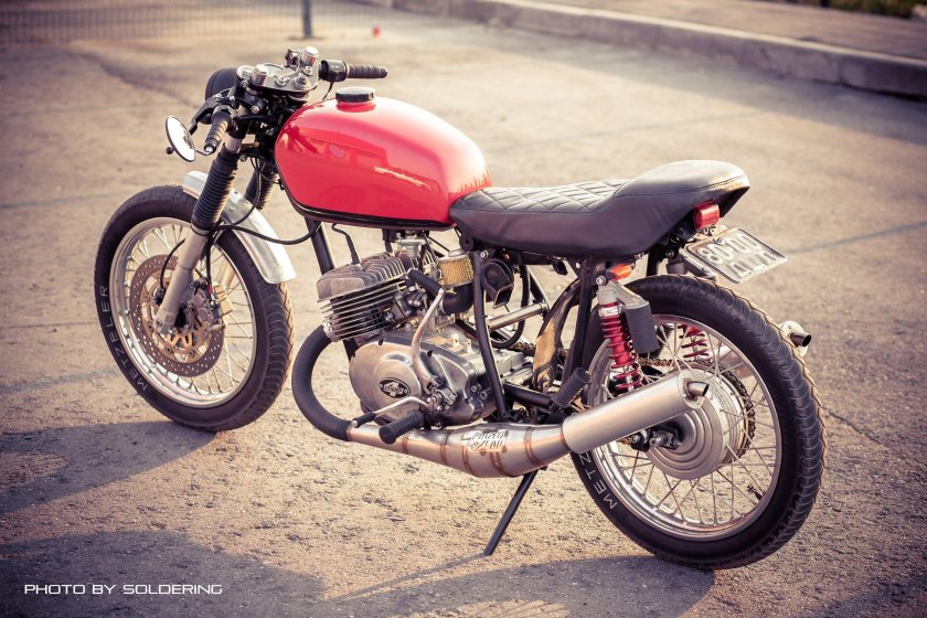 Иж планета 5 cafe racer