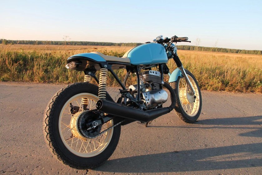 Мотоциклы ИЖ Планета 5 кафе рейсер