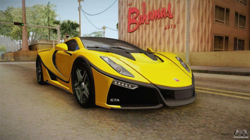 Машина GTA Spano 2016