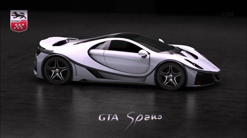 Суперкар GTA Spano авария