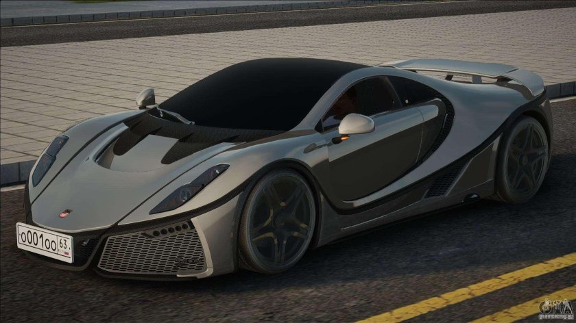 Машина GTA Spano 2014 желтый