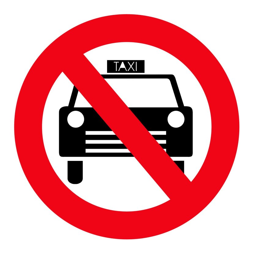 Дорожный знак перечеркнутый