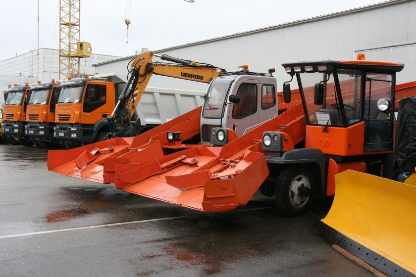 Лаповый снегопогрузчик