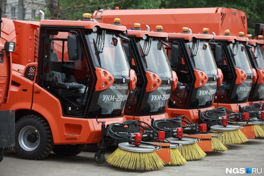 Смотр коммунальной техники