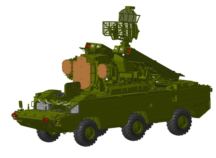 05597 Trumpeter зенитный ракетный комплекс "Оса" (sa-8 Gecko) 1/35