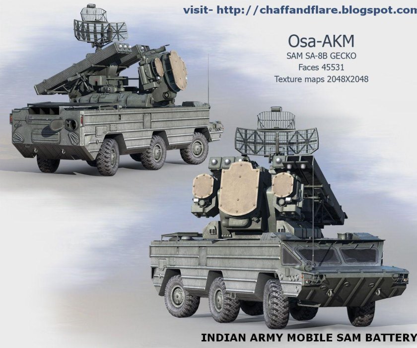 Оса-АКМ зенитный ракетный комплекс