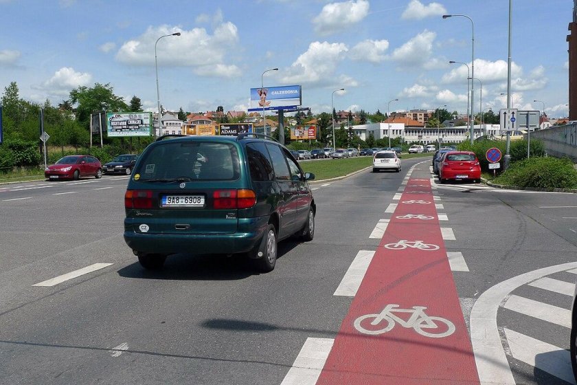 Разметка велодорожки 1.23.3