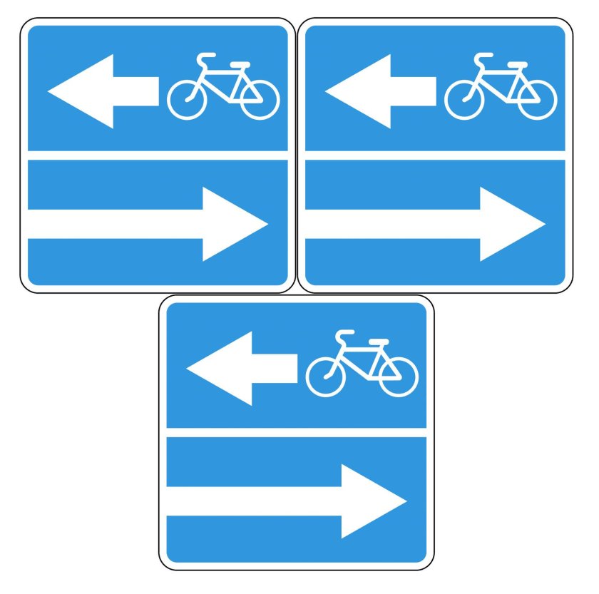 Знак 5.11.2 дорога с полосой для велосипедистов