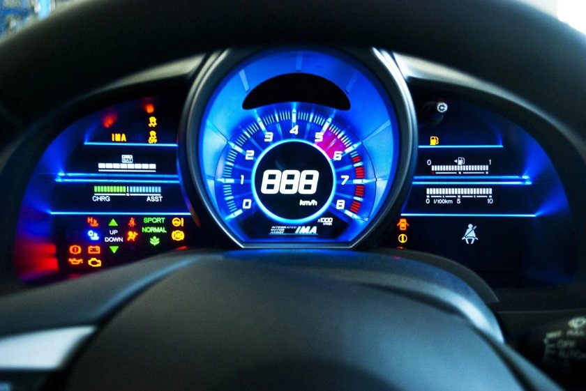 Honda Accord приборная панель