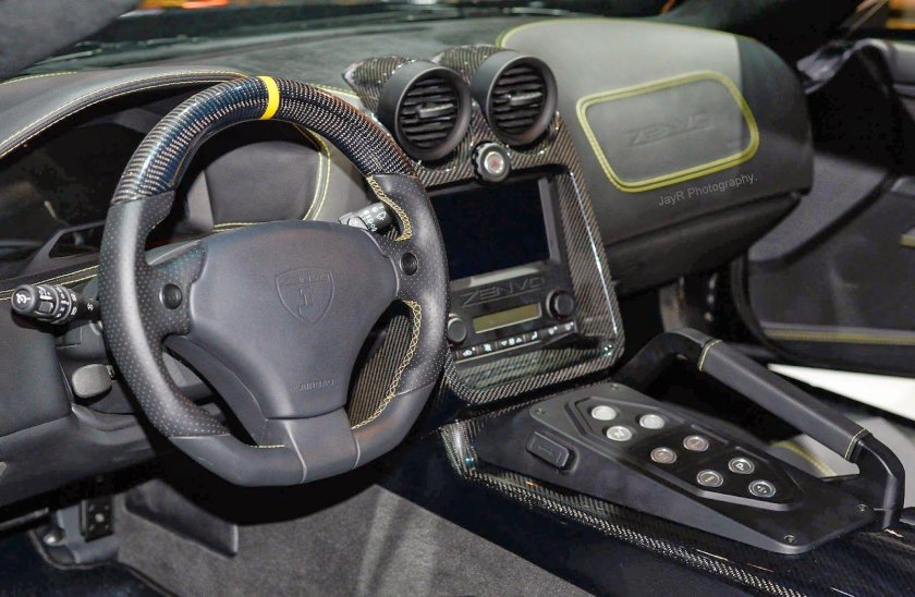 Zenvo st1 gt салон