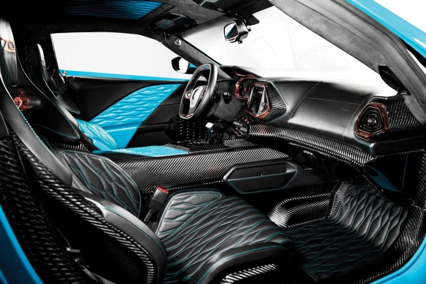 Zenvo st1 2015 салон