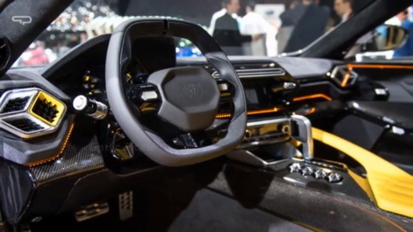 Zenvo st1 салон