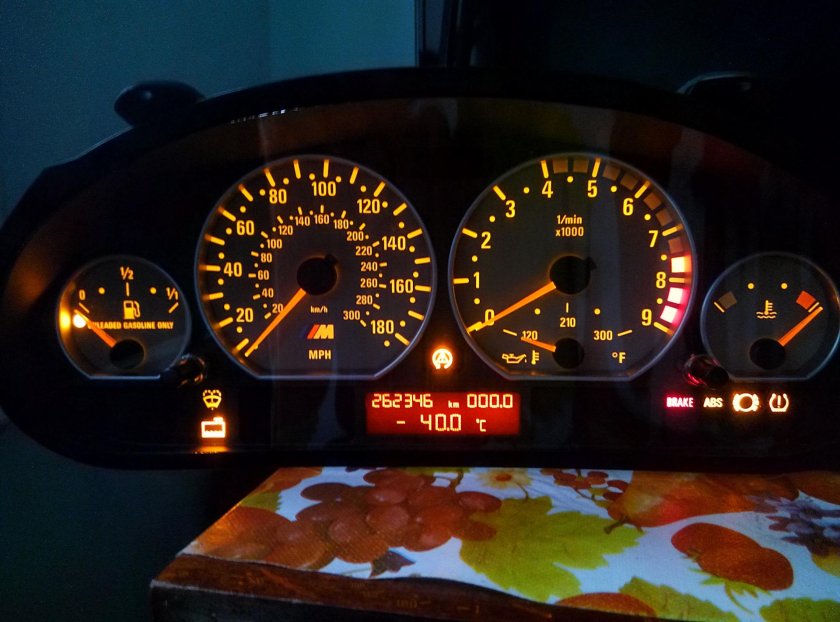 Приборная панель BMW e36 m3