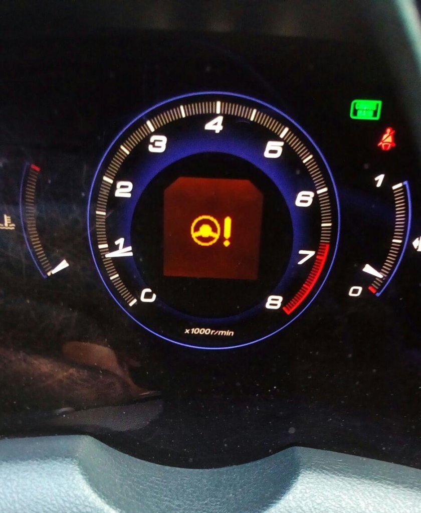 Индикаторы ошибок на Honda Civic 5d