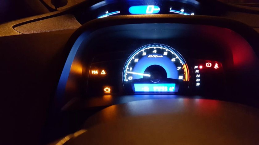 Приборная панель Цивик 4д