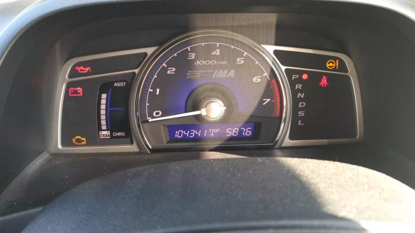 Приборная панель Хонда Цивик гибрид 2009